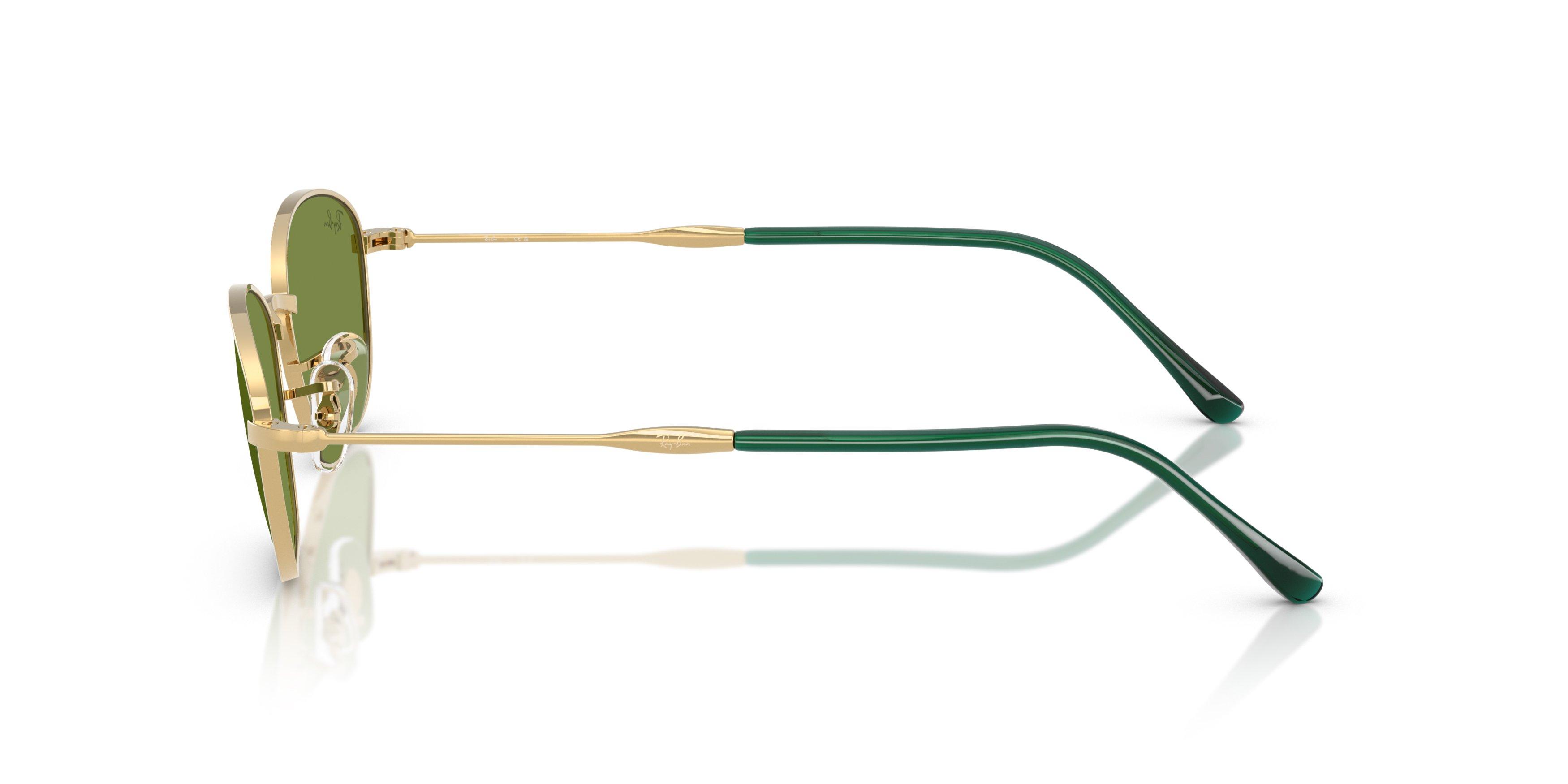 Ray-Ban Women's RB3749 Green Sunglasses &ndash; Polished Arista Gold - GOLD/GREEN Thumbnail View 5