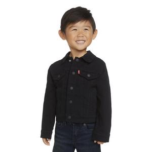 Levi's Toddler Boys' Trucker Style Black Wash Denim Jacket