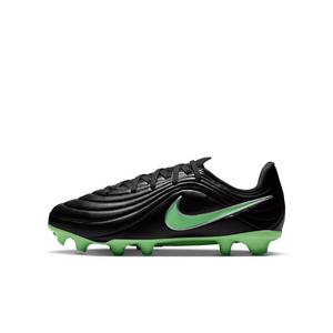 Nike Tiempo Maestro Academy MG "Black/Black/Illusion Green" Grade School Kids' Soccer Cleat
