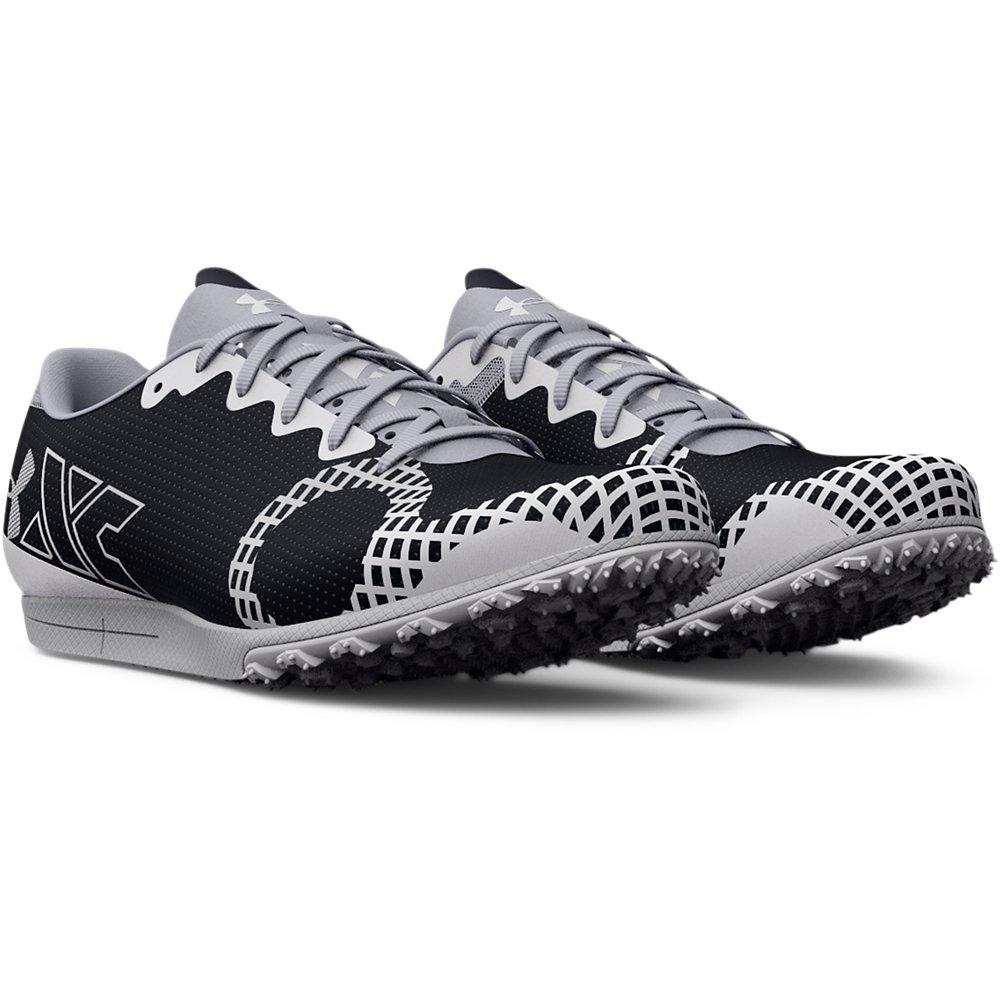 Under Armour Brigade XC 2 "Black/Halo Grey" Unisex Track Spike - BLACK/GREY Thumbnail View 5