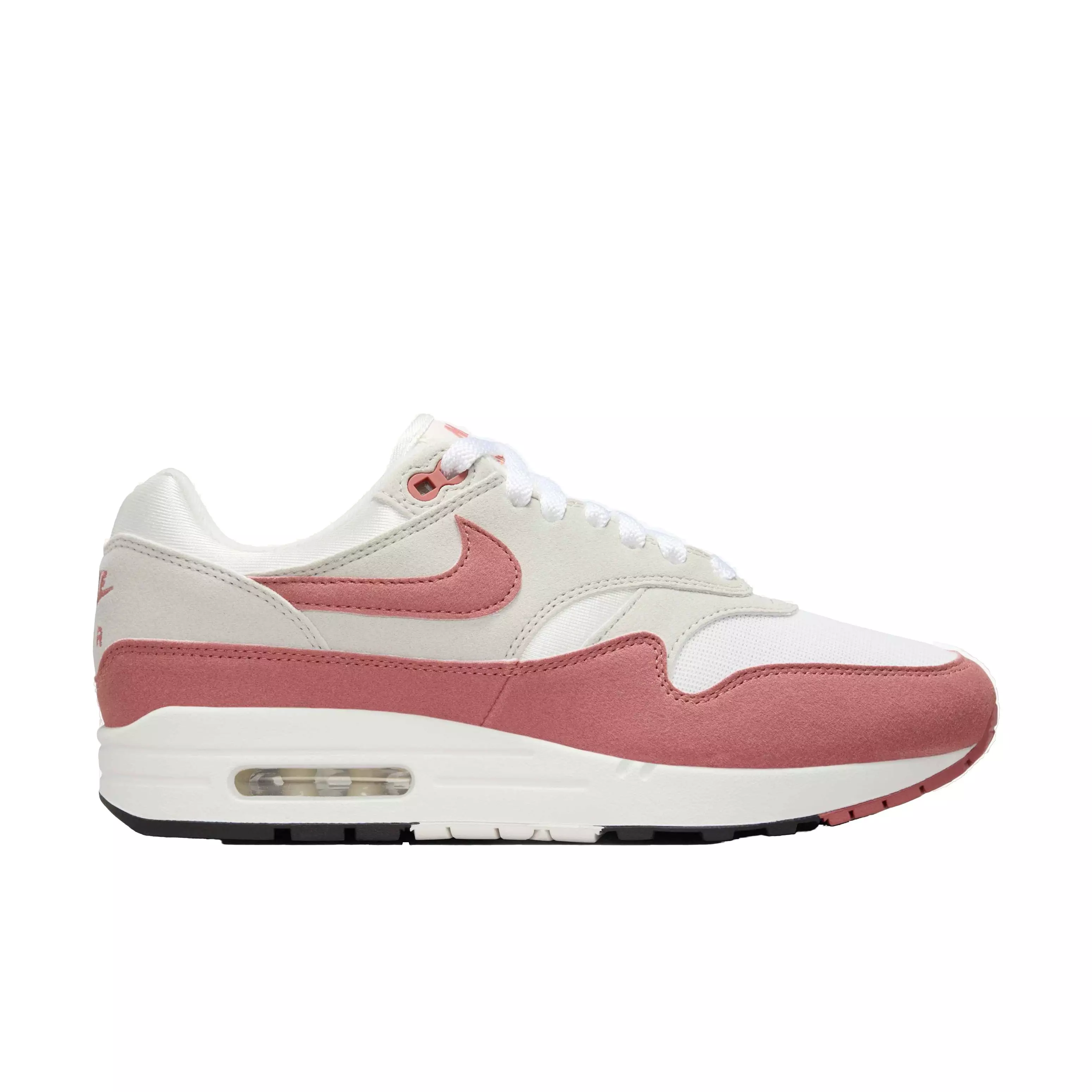 Nike Air Max 1 '87 "Sail/Canyon Pink/Black/Lt Bone" Women's Shoe - SAIL/PINK/BONE