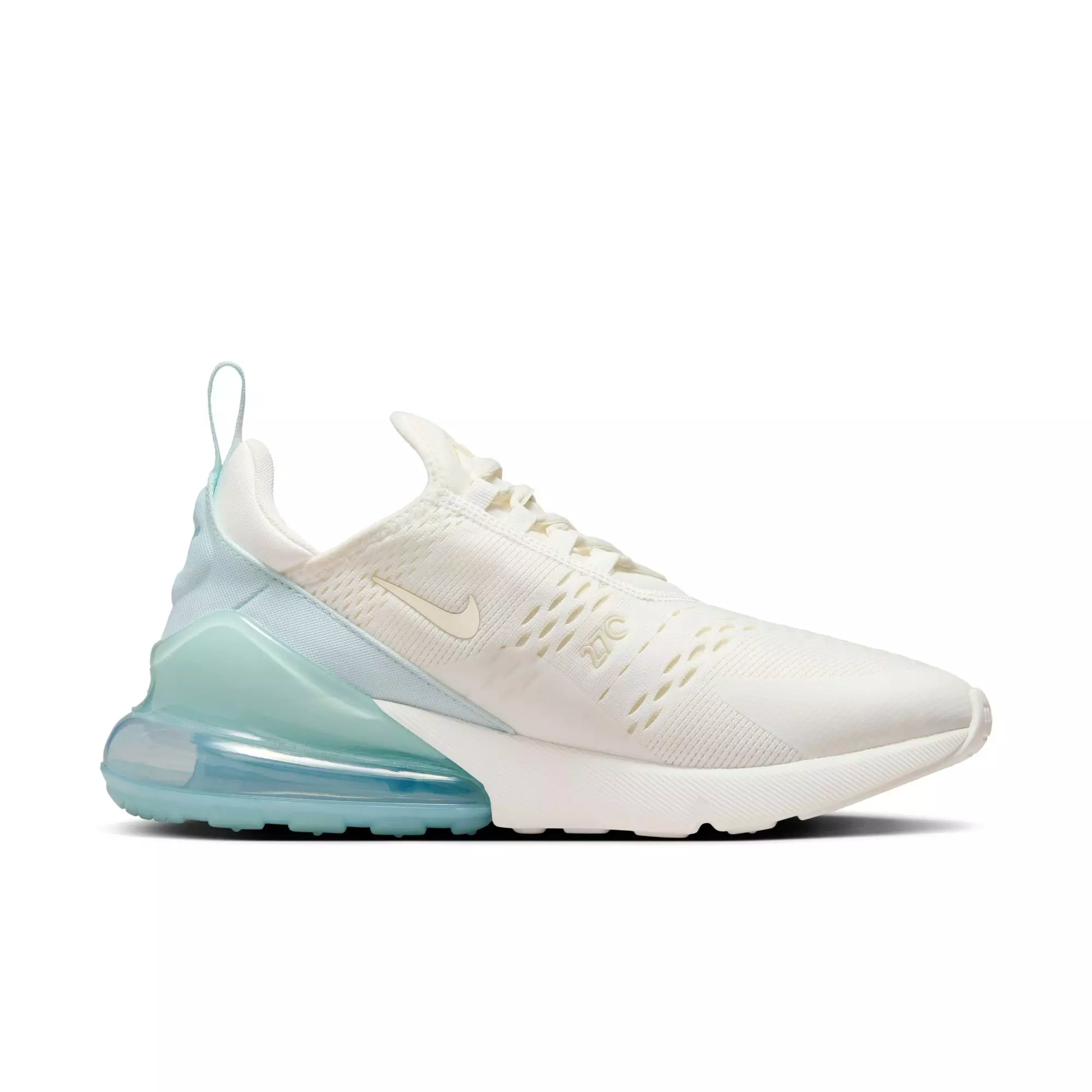 Nike Air Max 270 "White/Sail/Light Blue" Women's Shoe - WHITE/SAIL/LT BLUE