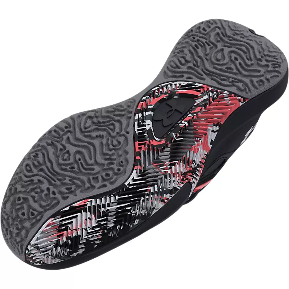 Under Armour Lockdown 6 "Black/Dark Grey" Unisex Basketball Shoe - BLACK/DK GREY