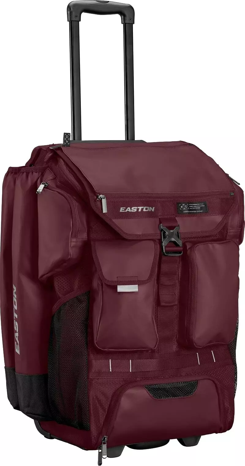 Easton 5-Tool Phenom Wheeled Bag - MAROON