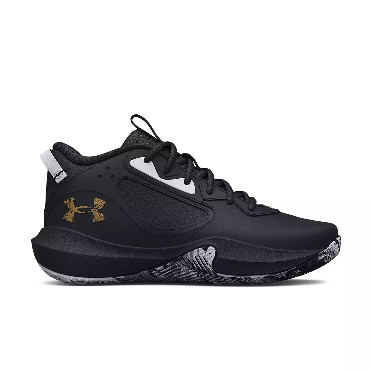 Under Armour Lockdown 6 Basketball Shoes - Black/Gold