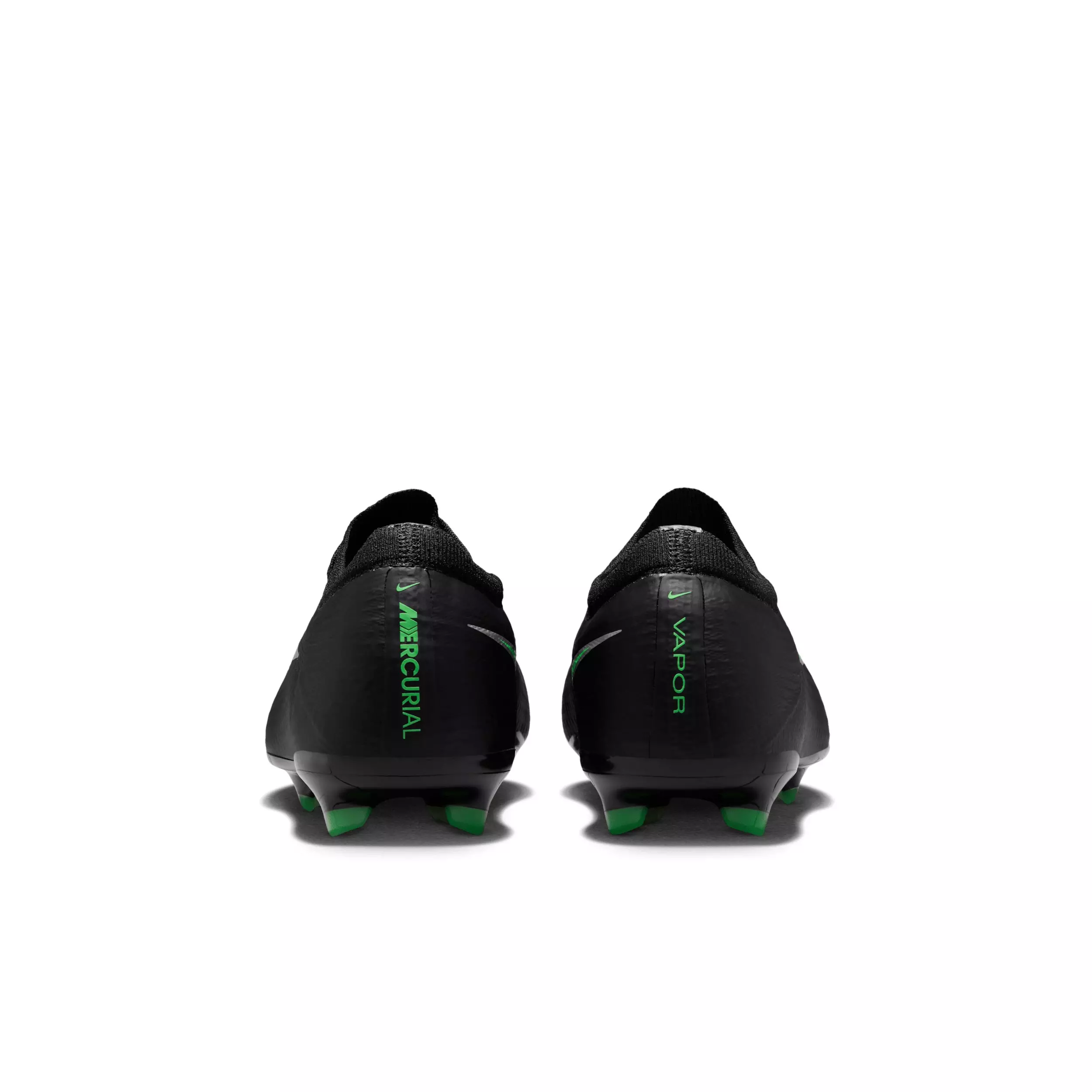 Nike Mercurial Vapor 17 Pro FG "Black/Black/Illusion Green" Grade School Kids' Soccer Cleat - BLACK/BLACK/GREEN