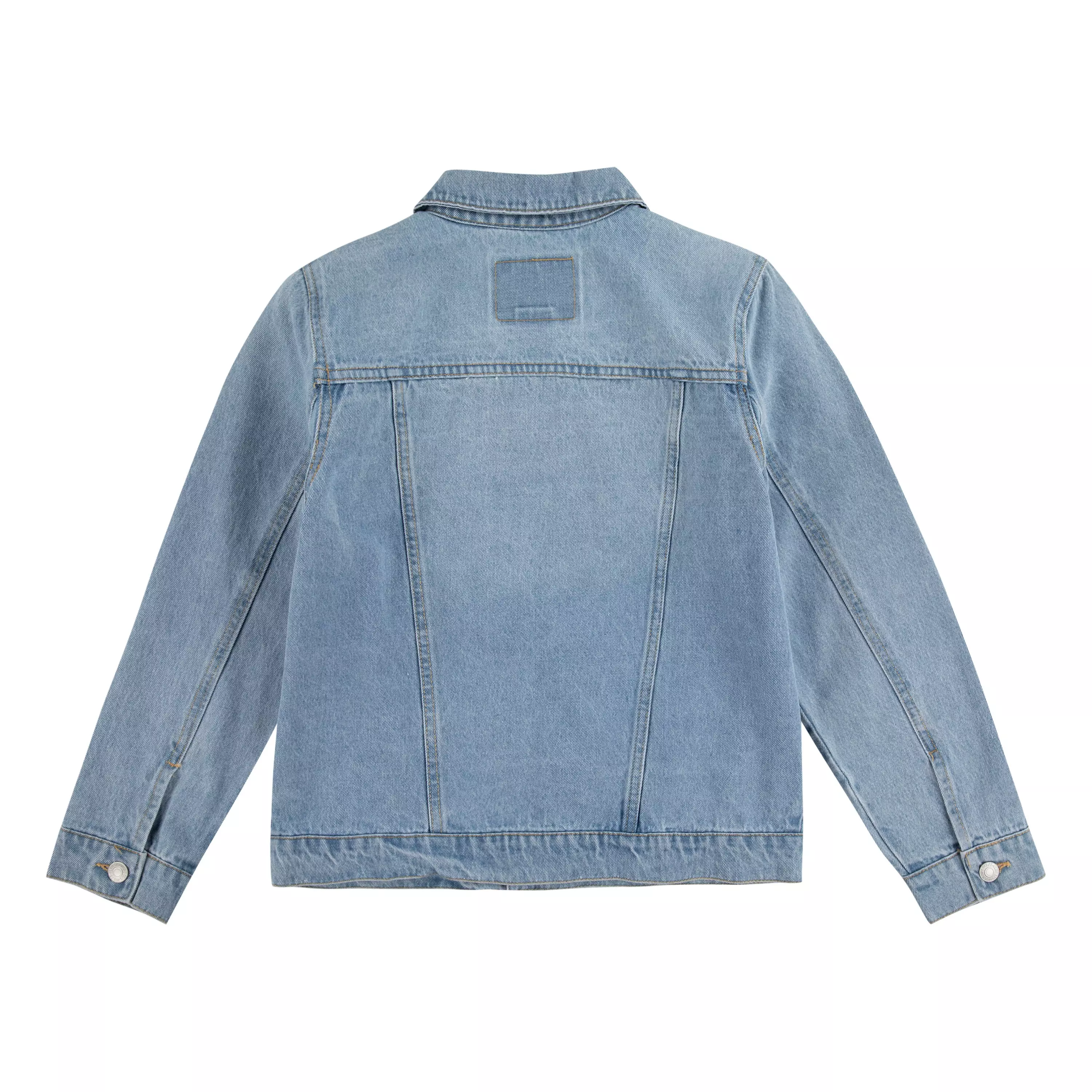 Levi's Big Boys' Trucker Style Light Blue Wash Denim Jacket - LT BLUE