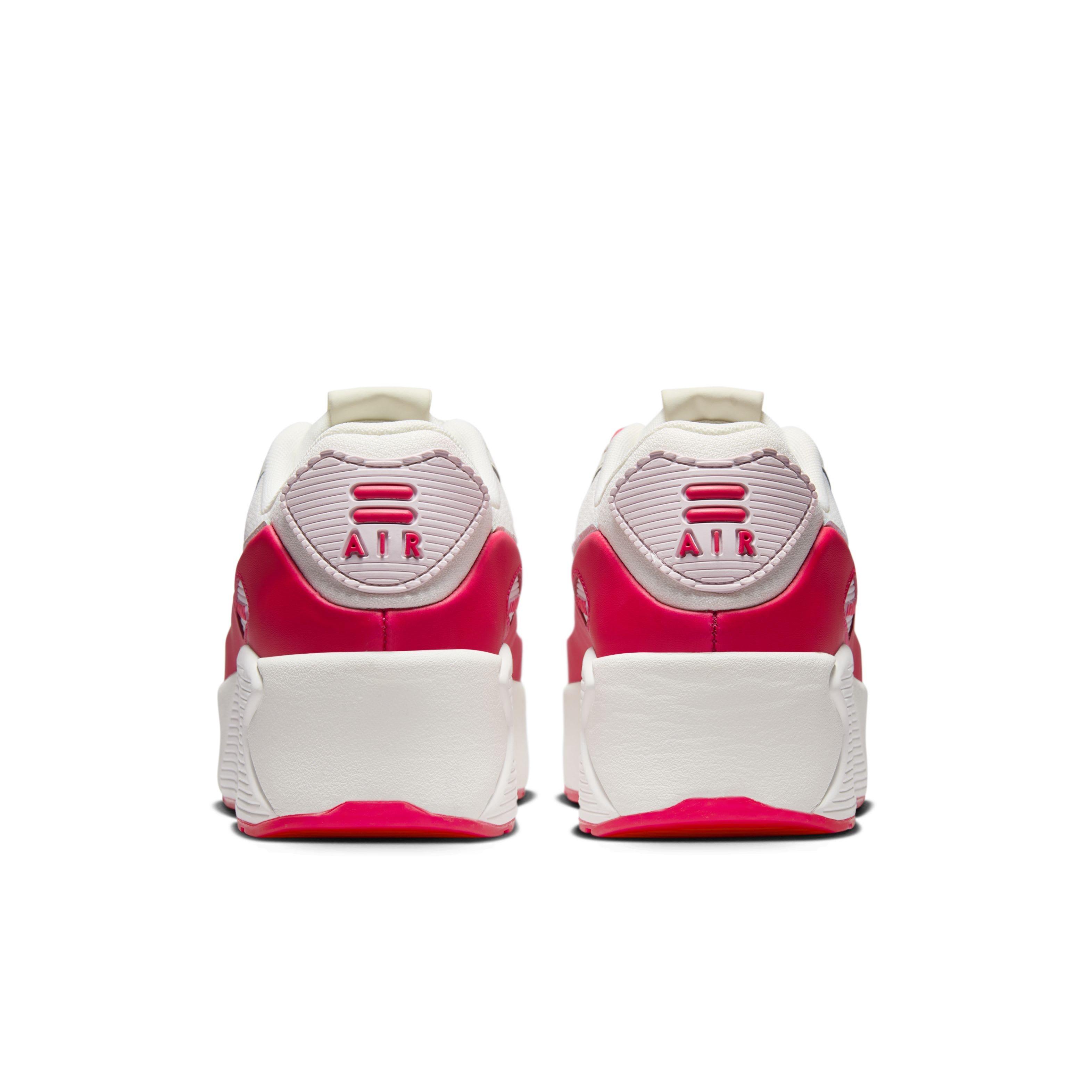 Nike Air Max 90 LV8 Sail Siren Red Pearl Pink Multi Color Women s Shoe Hibbett