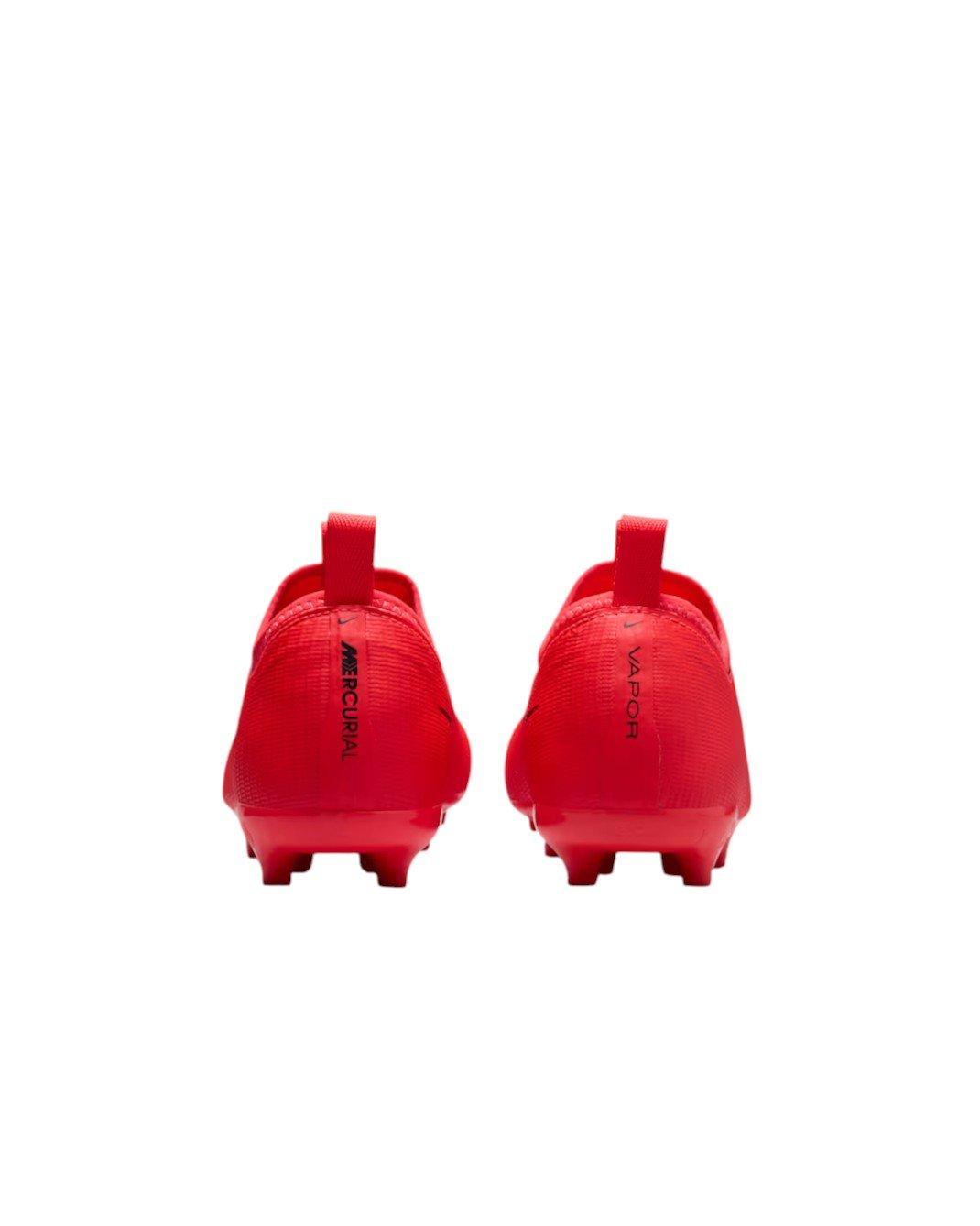 Nike Mercurial Vapor 17 Academy MG "Bright Crimson/Blur" Grade School Kids' Soccer Cleat - CRIMSON/BLUR