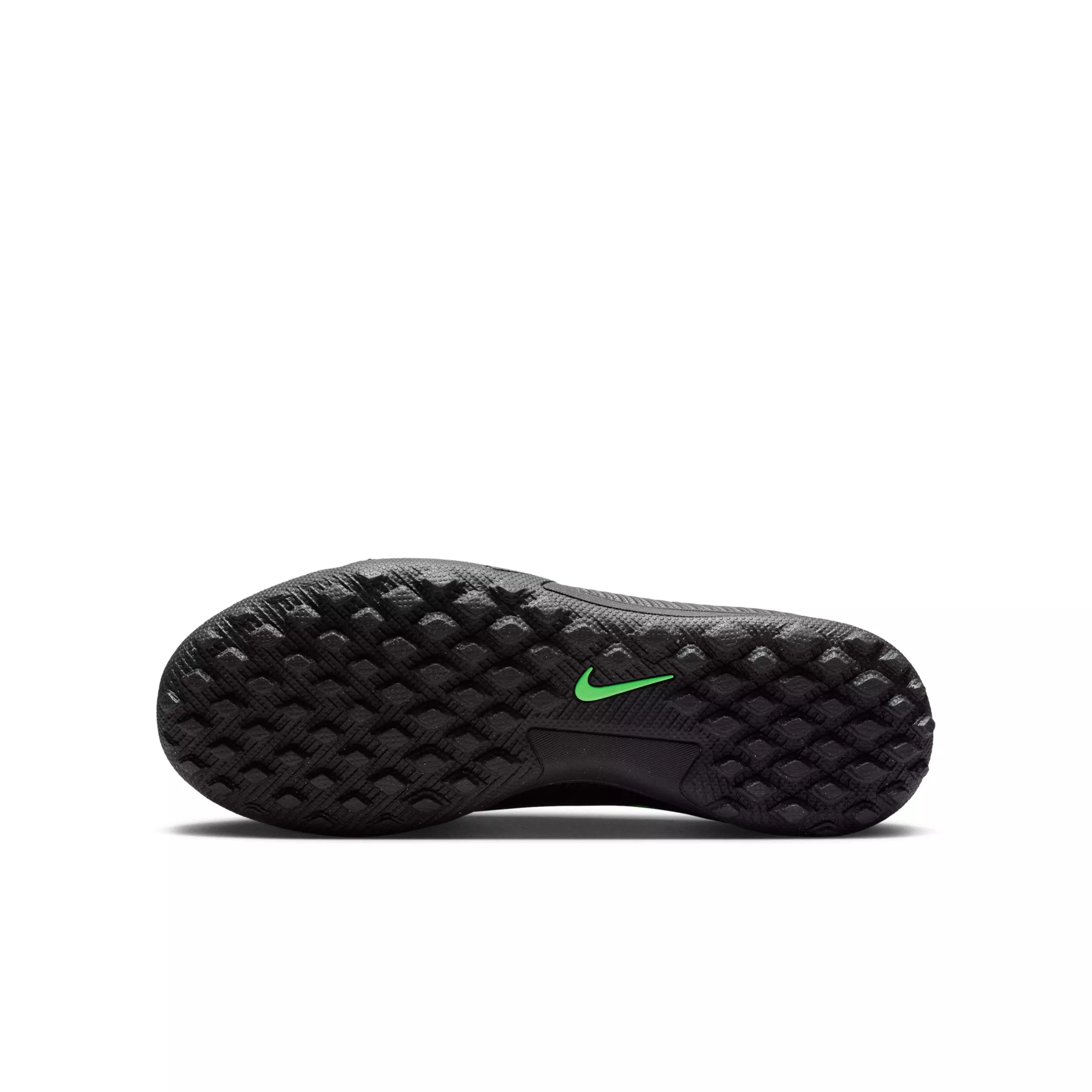 Nike Mercurial Vapor 17 Academy Turf "Black/Black/Illusion Green" Grade School Kids' Soccer Shoe - BLACK/BLACK/GREEN