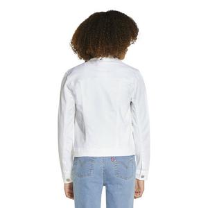 Levi's Big Girls' Trucker Style White Wash Denim Jacket