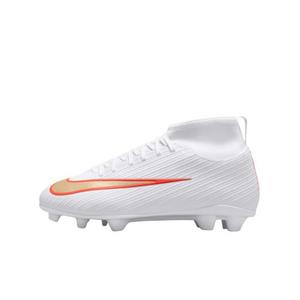 Nike Mercurial Superfly 11 Club FG "White/Bright Crimson/Blur" Grade School Kids' Soccer Cleat - WHITE/CRIMSON/BLUR