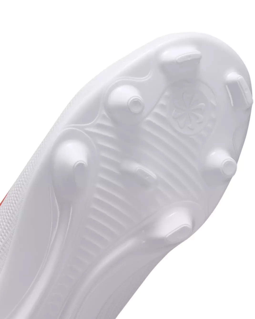 Nike Mercurial Superfly 11 Club FG "White/Bright Crimson/Blur" Grade School Kids' Soccer Cleat - WHITE/CRIMSON/BLUR