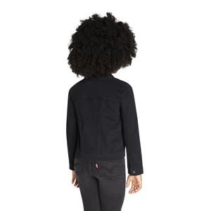Levi's Toddler Girls' Trucker Style Wash Denim Jacket - Black