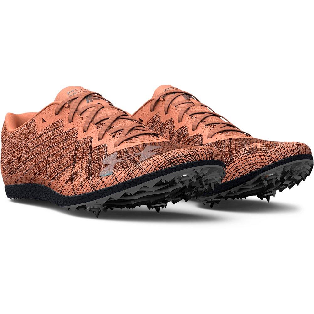 Under Armour HOVR Shakedown "Black/Lunar Coral" Unisex Track Spike - BLACK/CORAL Thumbnail View 5