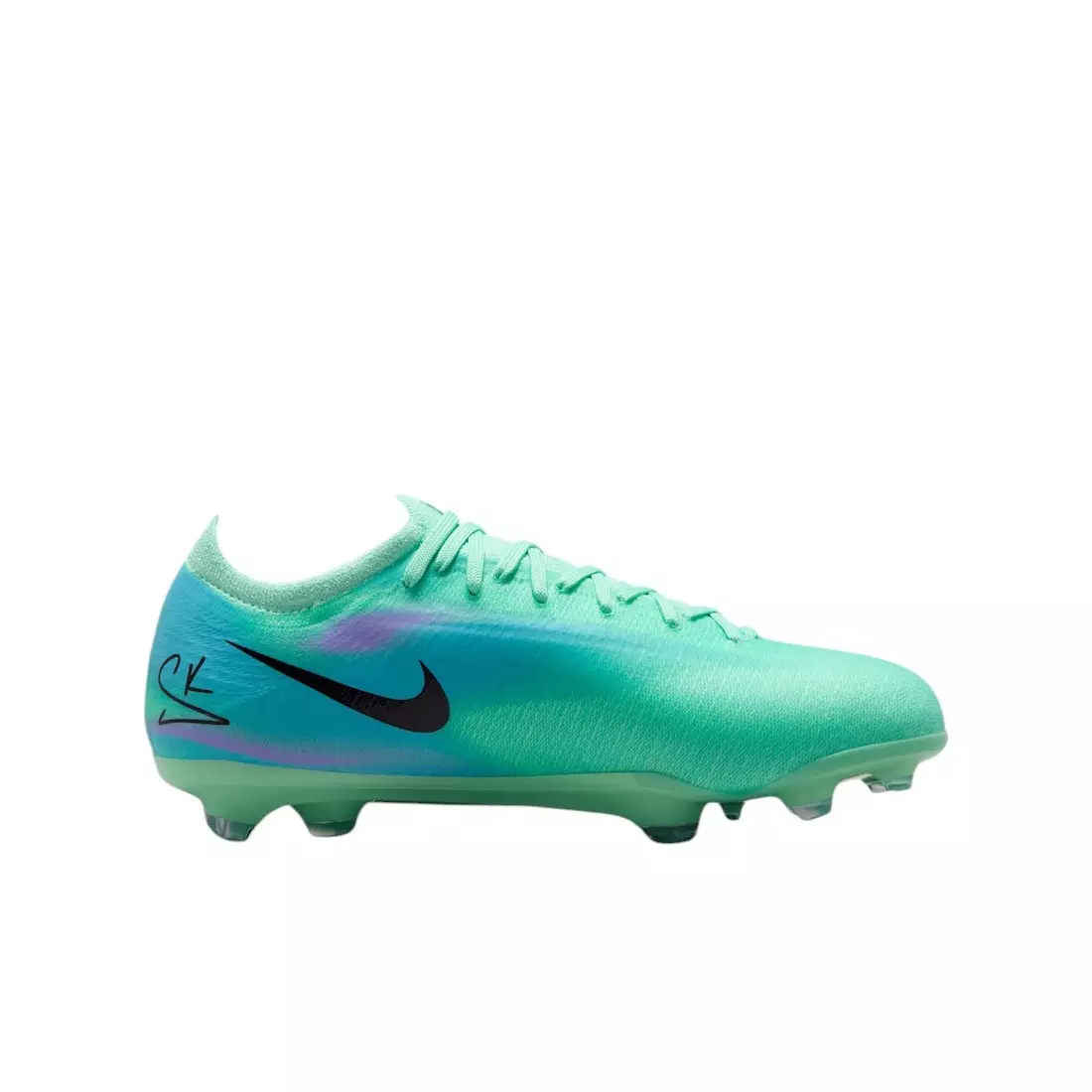 Nike Mercurial Vapor 17 Pro FG "Green Glow/Fuchsia/Lagoon/Black" Grade School Kids' Soccer Cleat - GREEN/FUCHSIA/LAGOON/BLACK
