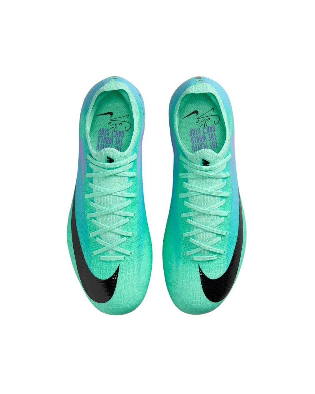 Nike Mercurial Vapor 17 Pro FG "Green Glow/Fuchsia/Lagoon/Black" Grade School Kids' Soccer Cleat - GREEN/FUCHSIA/LAGOON/BLACK