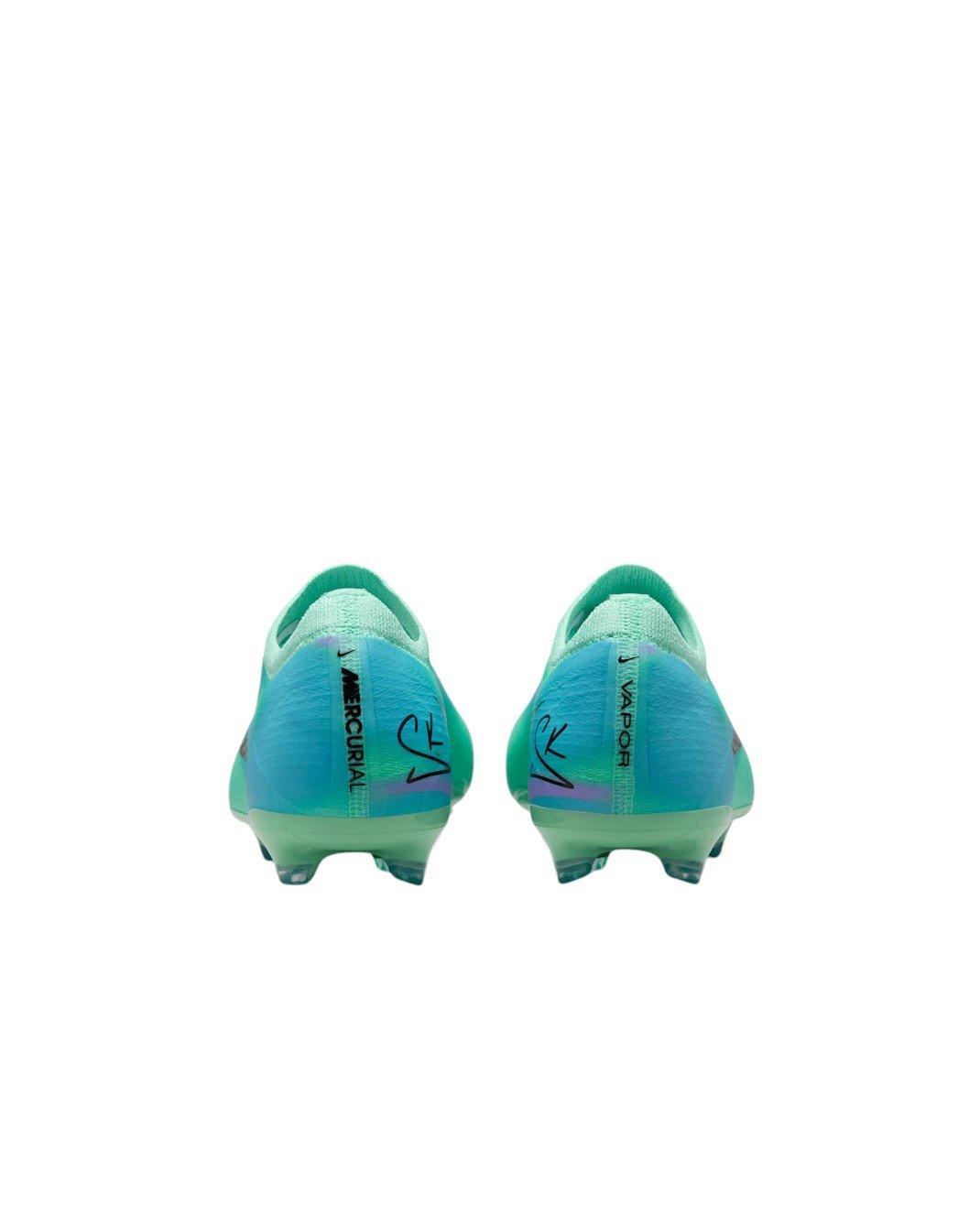 Nike Mercurial Vapor 17 Pro FG "Green Glow/Fuchsia/Lagoon/Black" Grade School Kids' Soccer Cleat - GREEN/FUCHSIA/LAGOON/BLACK