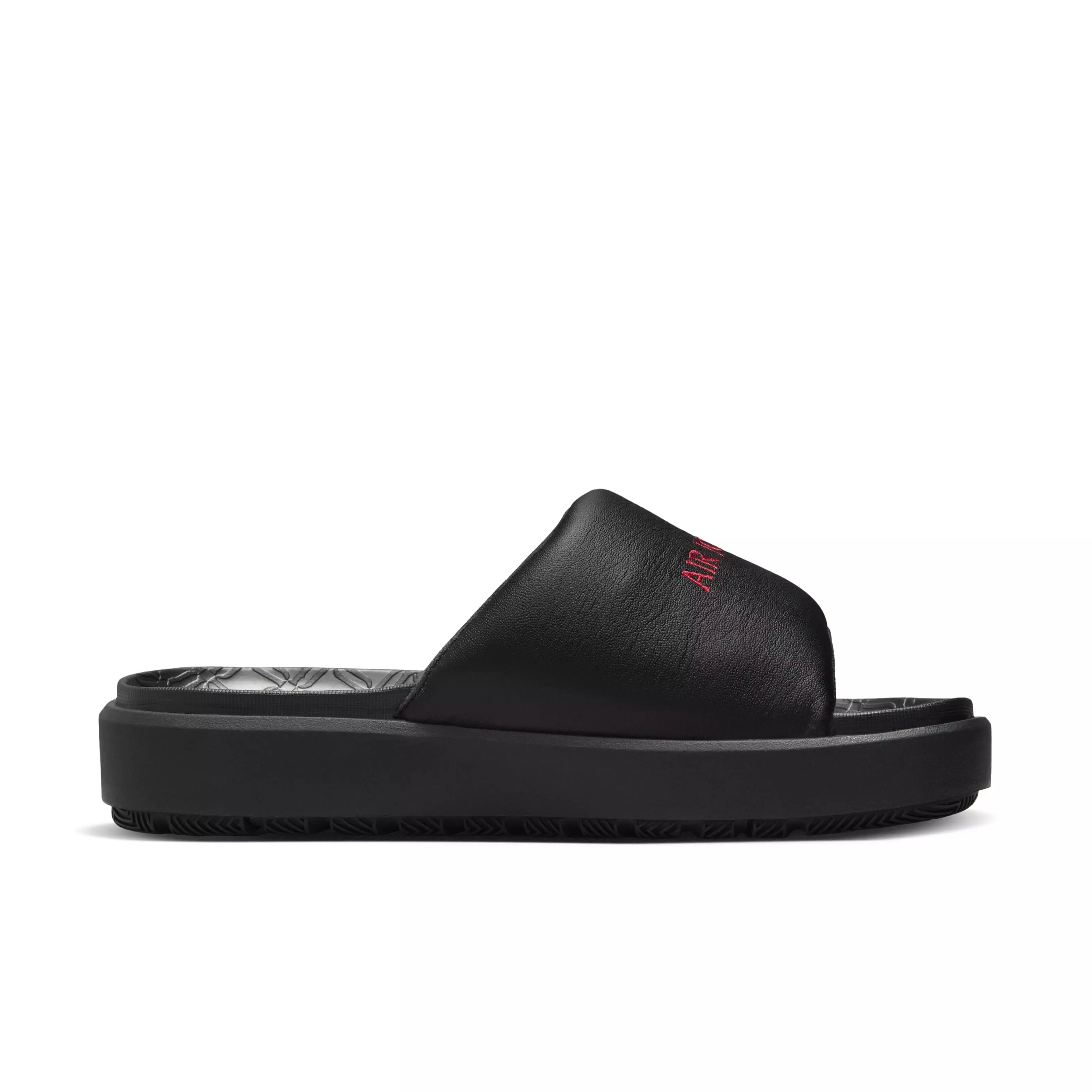 Jordan Sophia "Black/Gym Red" Women's Slide - BLACK