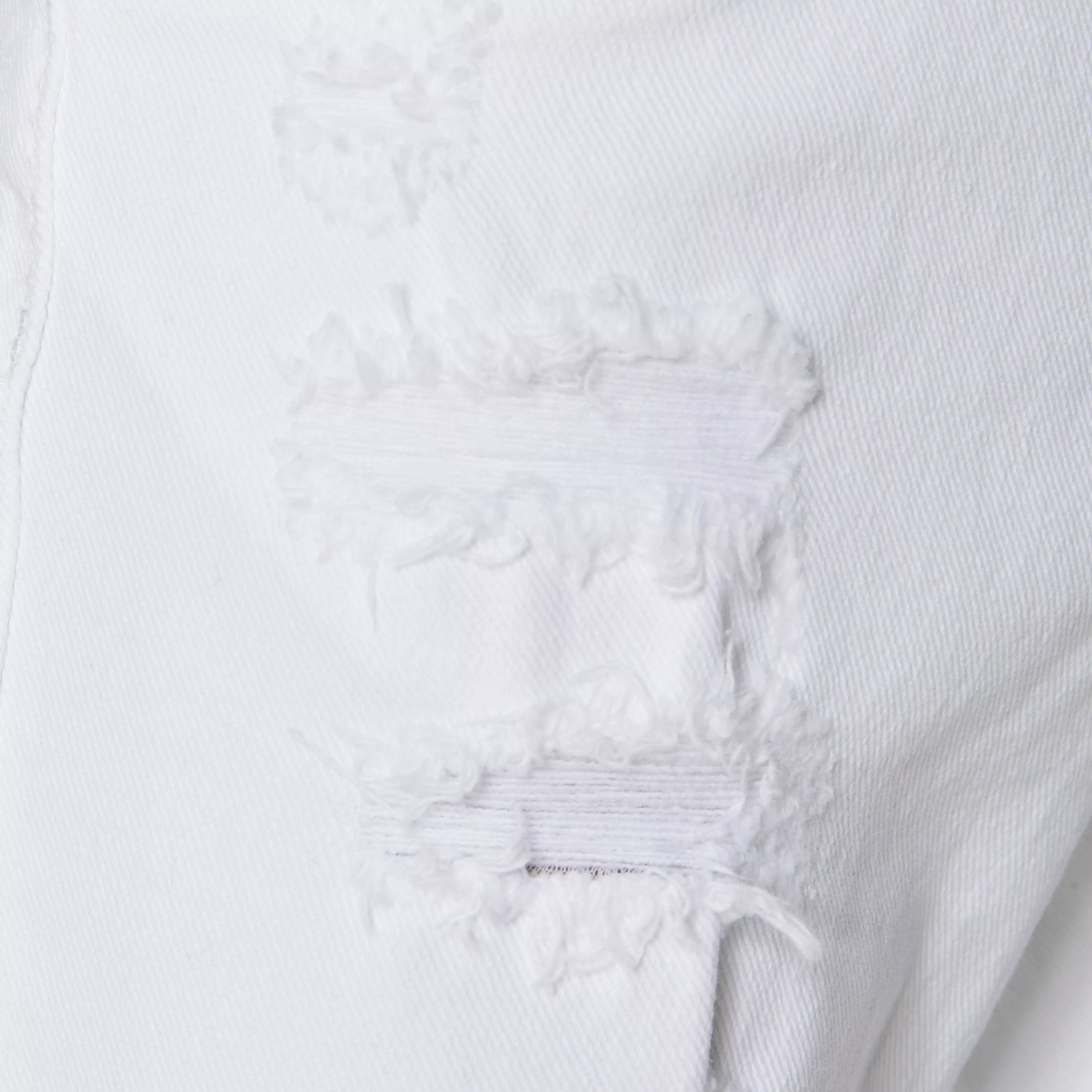 Levi's Little Boys' 511 Slim Fit White Wash Denim Shorts - WHITE