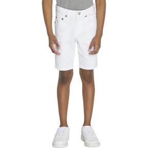 Levi's Little Boys' 511 Slim Fit White Wash Denim Shorts