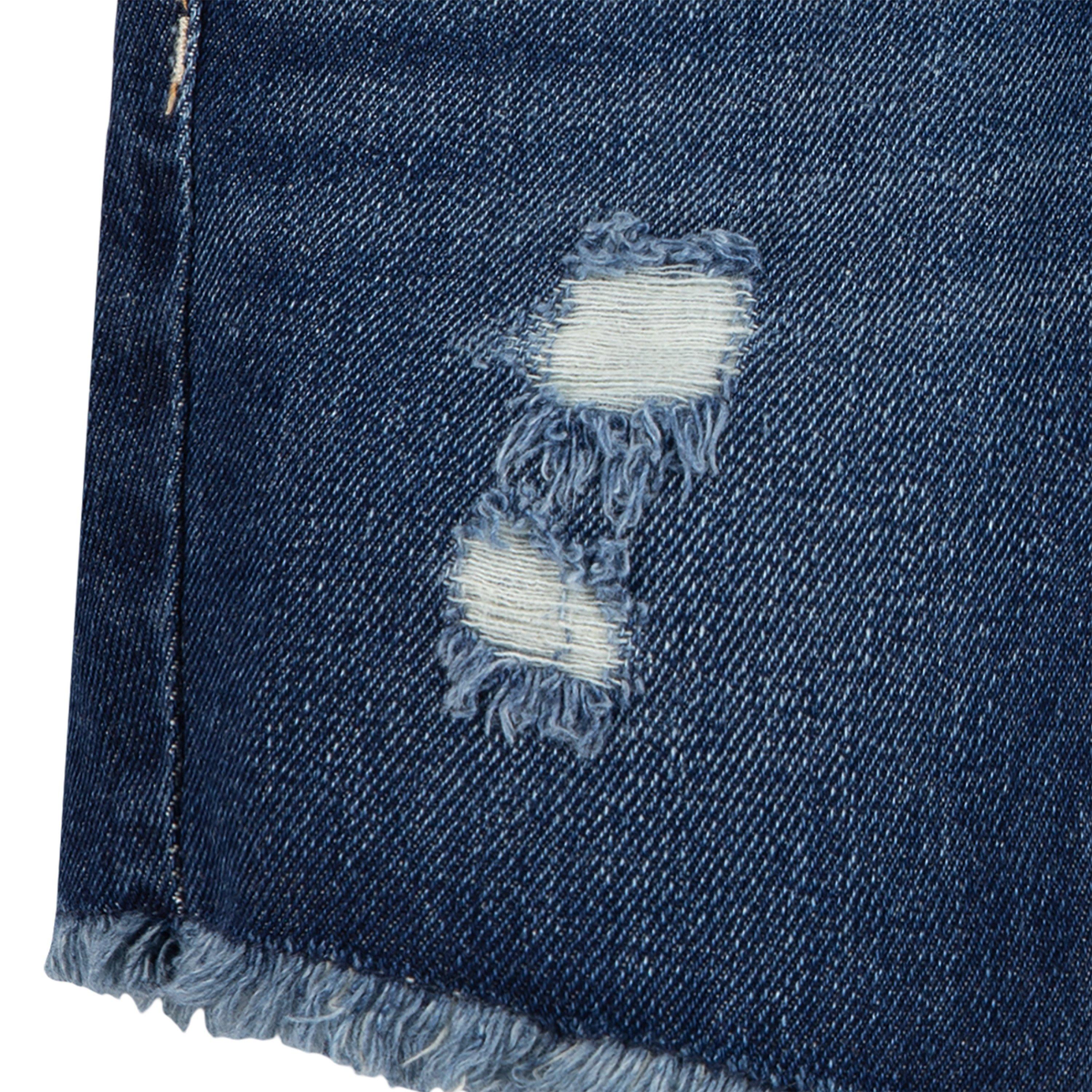Levi's Toddler Boys' 511 Slim Fit Wash Denim Shorts - Dark Blue - AS SHOWN Thumbnail View 6