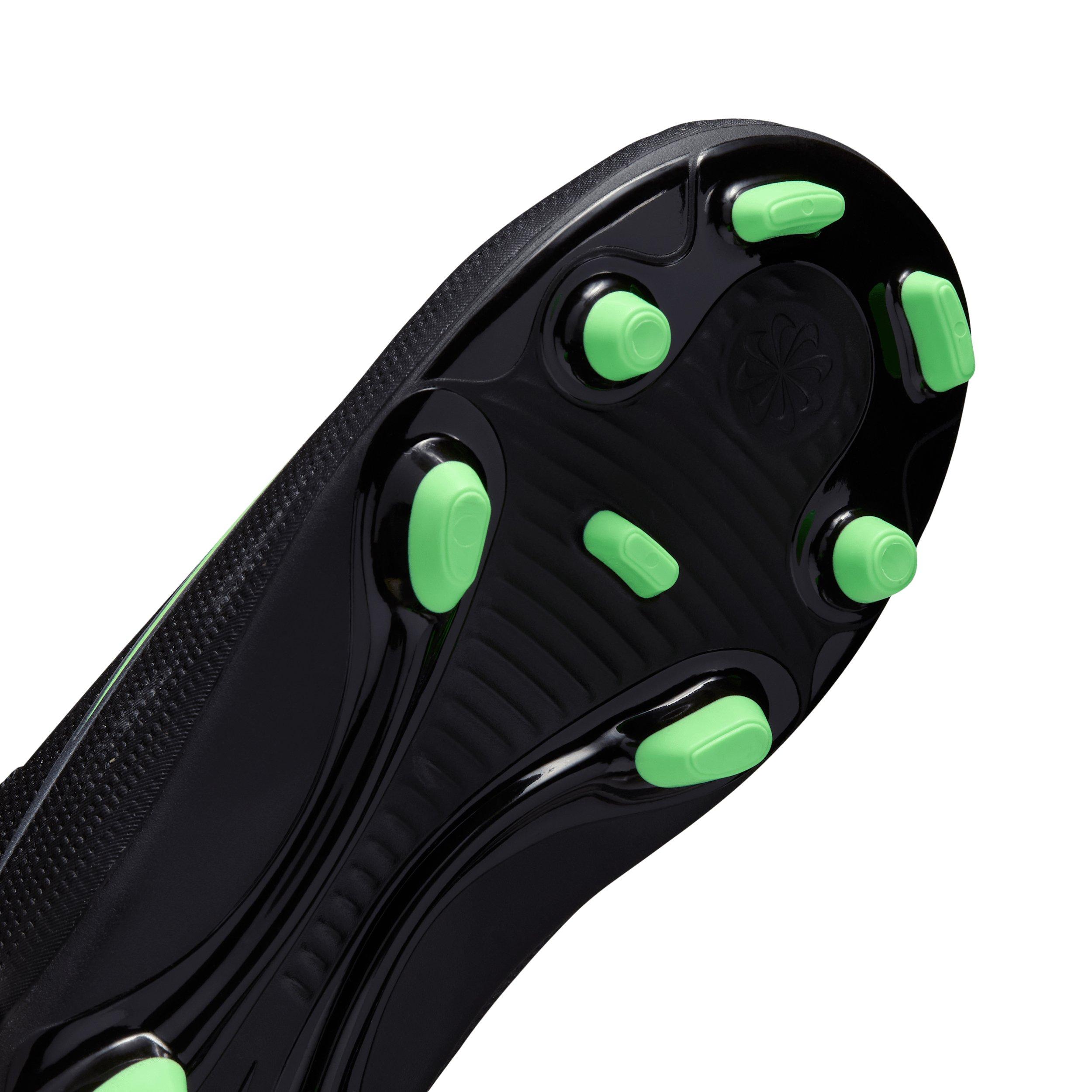 Nike Mercurial Superfly 11 Club MG "Black/Black/Illusion Green" Preschool Kids' Soccer Cleat - BLACK/BLACK/GREEN