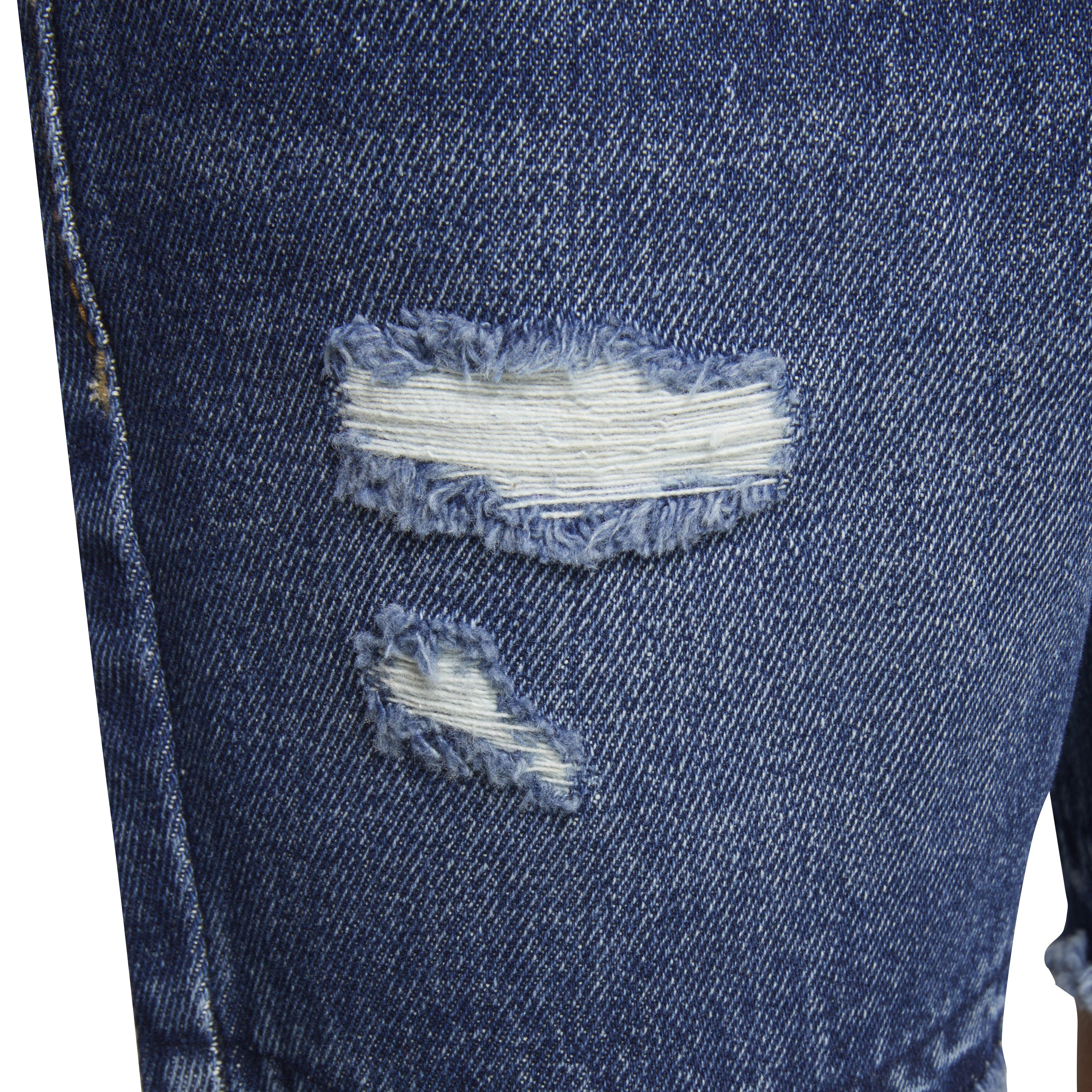 Levi's Little Boys' 511 Slim Fit Wash Denim Shorts - Dark Blue - AS SHOWN Thumbnail View 6