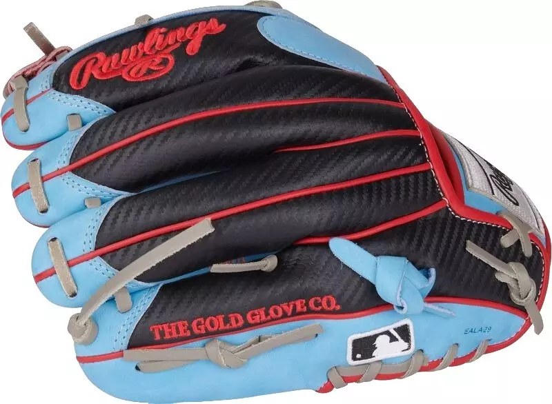Rawlings Heart of the Hide 11.5" Hyper Shell Infield Baseball Glove RHT - COLUMBIA BLUE