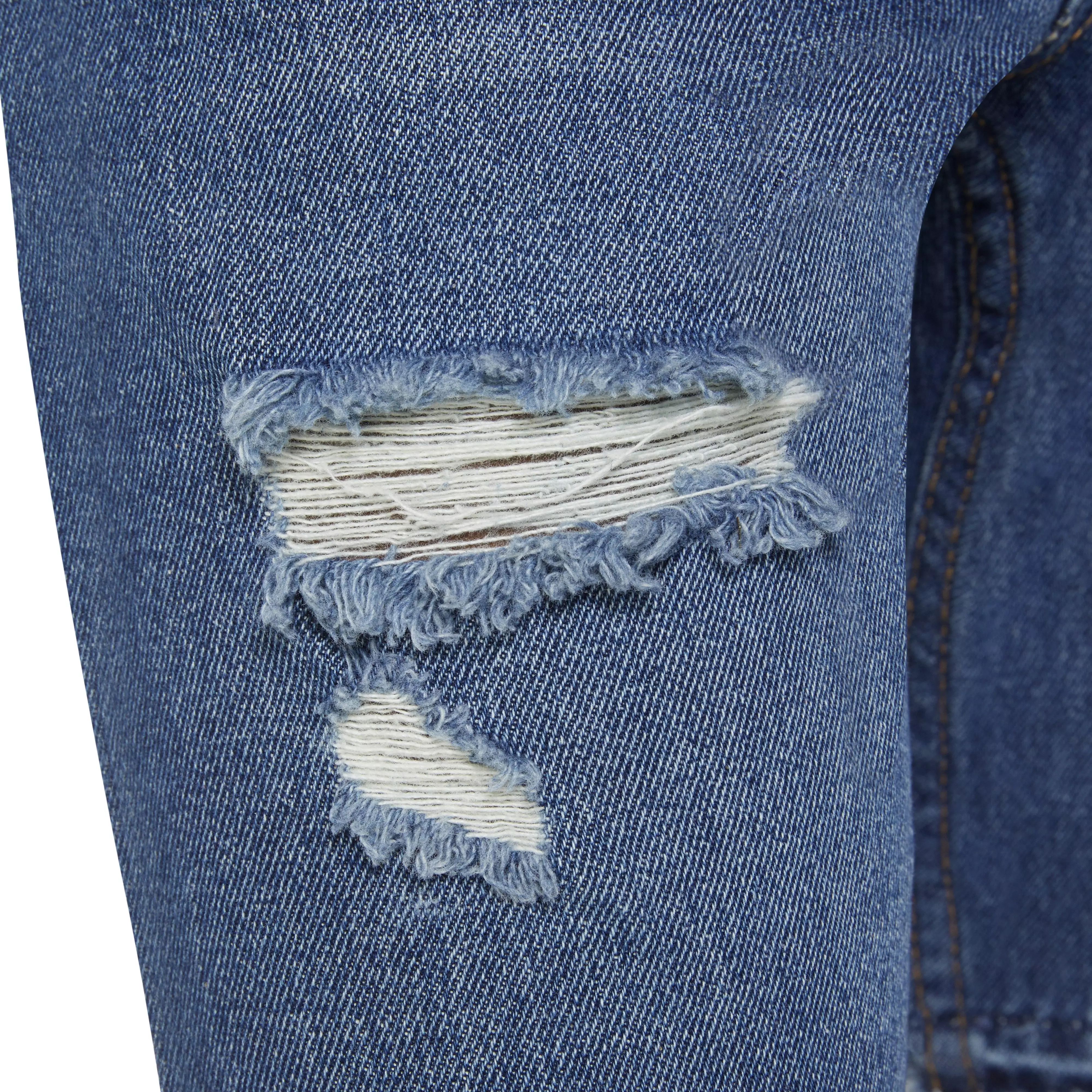 Levi's Big Boys' 511 Slim Fit Dark Blue Wash Denim Shorts - AS SHOWN