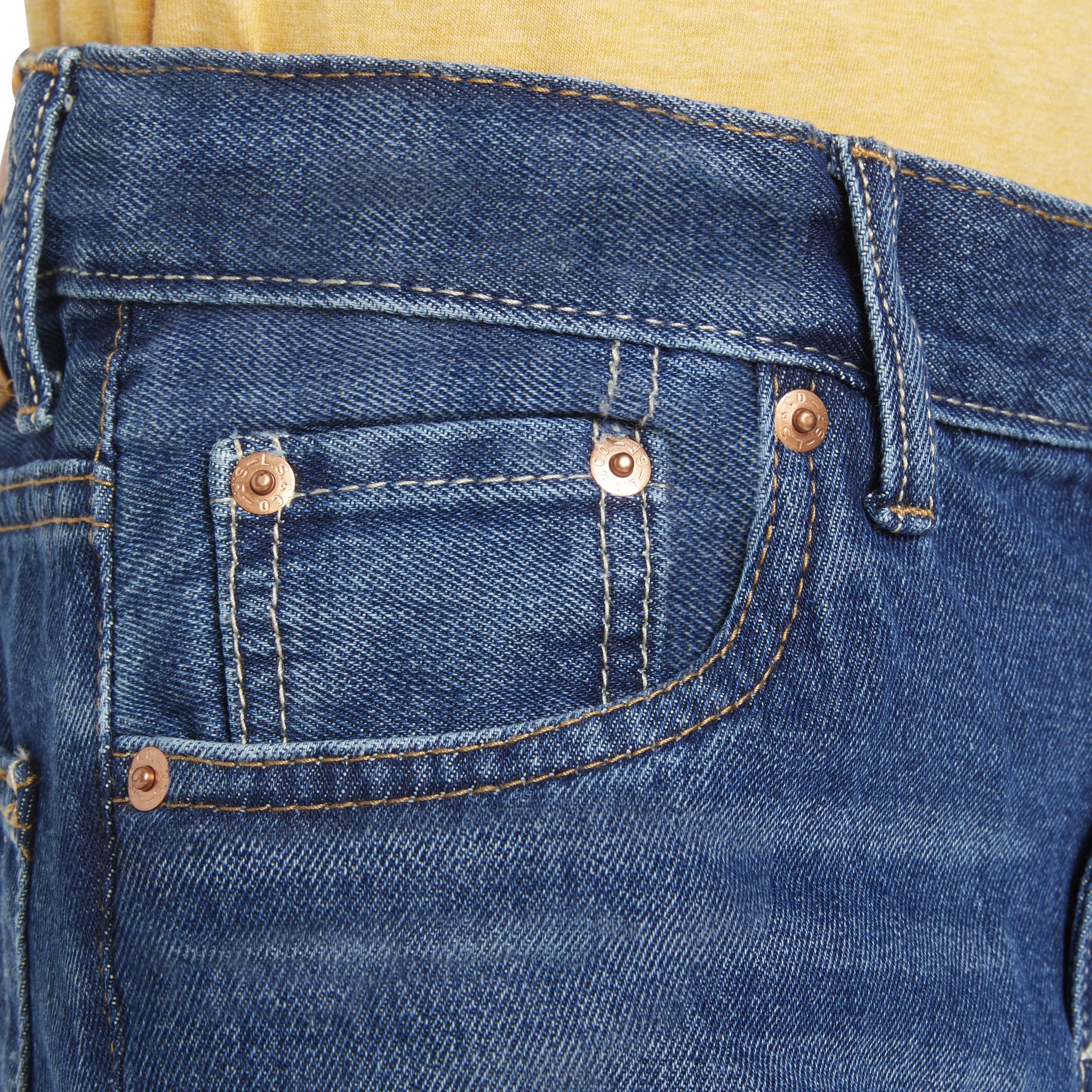 Levi's Big Boys' 511 Slim Fit Dark Blue Wash Denim Shorts - AS SHOWN