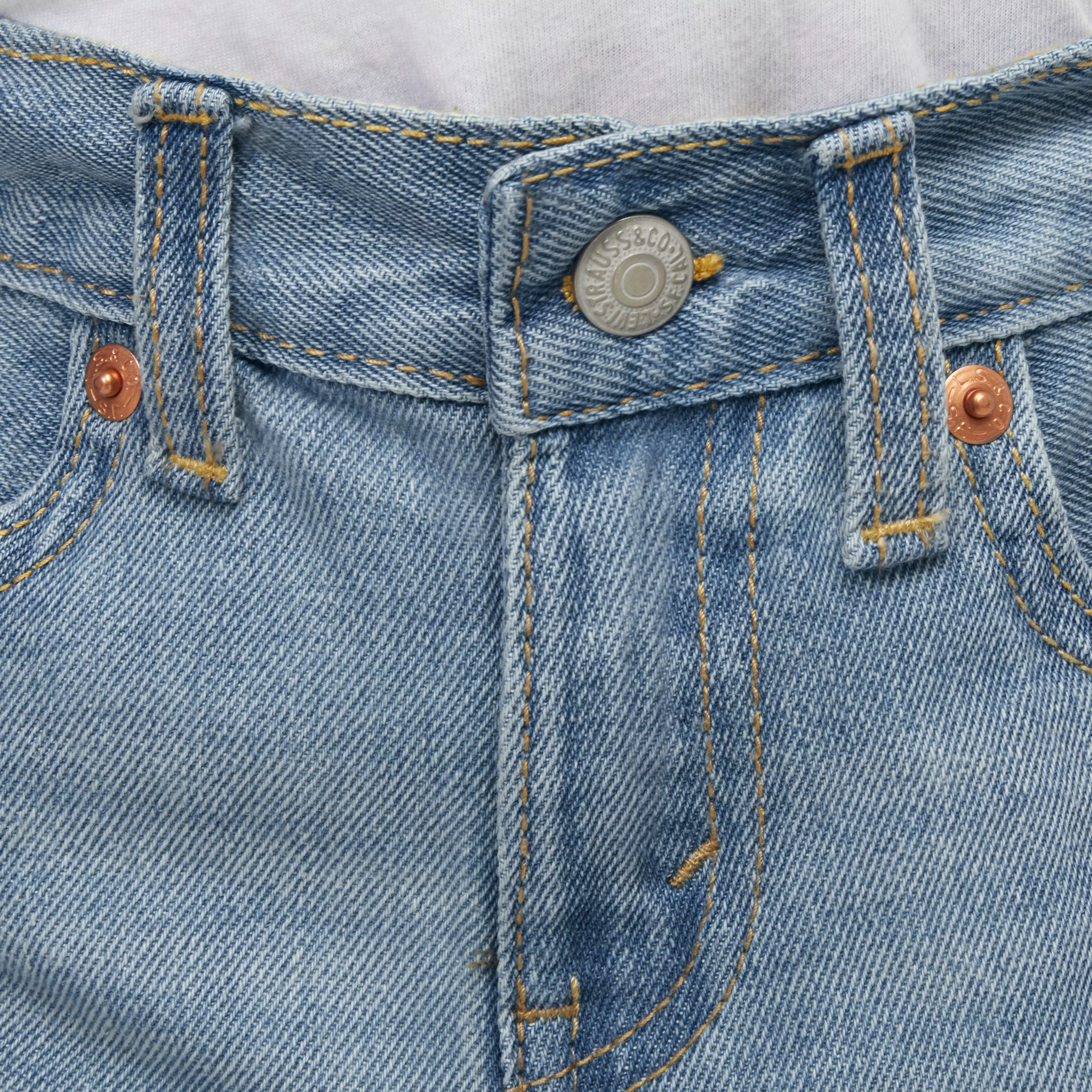 Levi's Toddler Boys' 511 Slim Fit Light Wash Denim Shorts - AS SHOWN