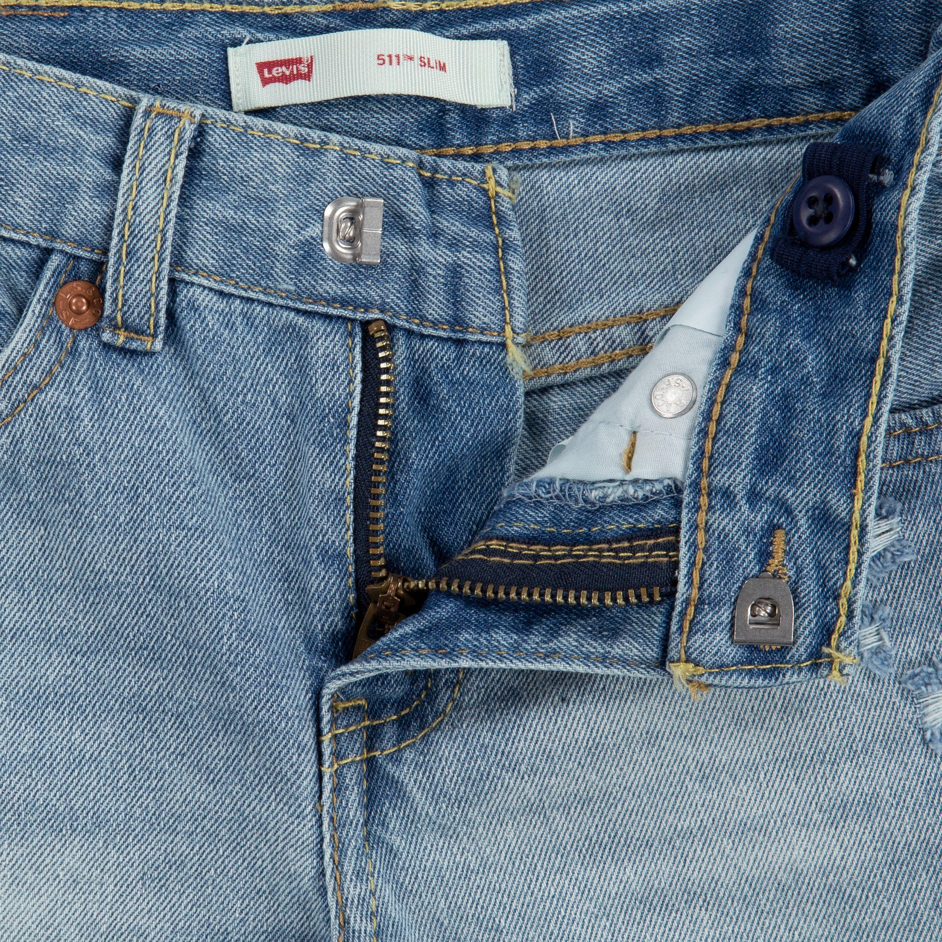 Levi's 511 Slim Fit Toddler Boys' Light Wash Denim Shorts