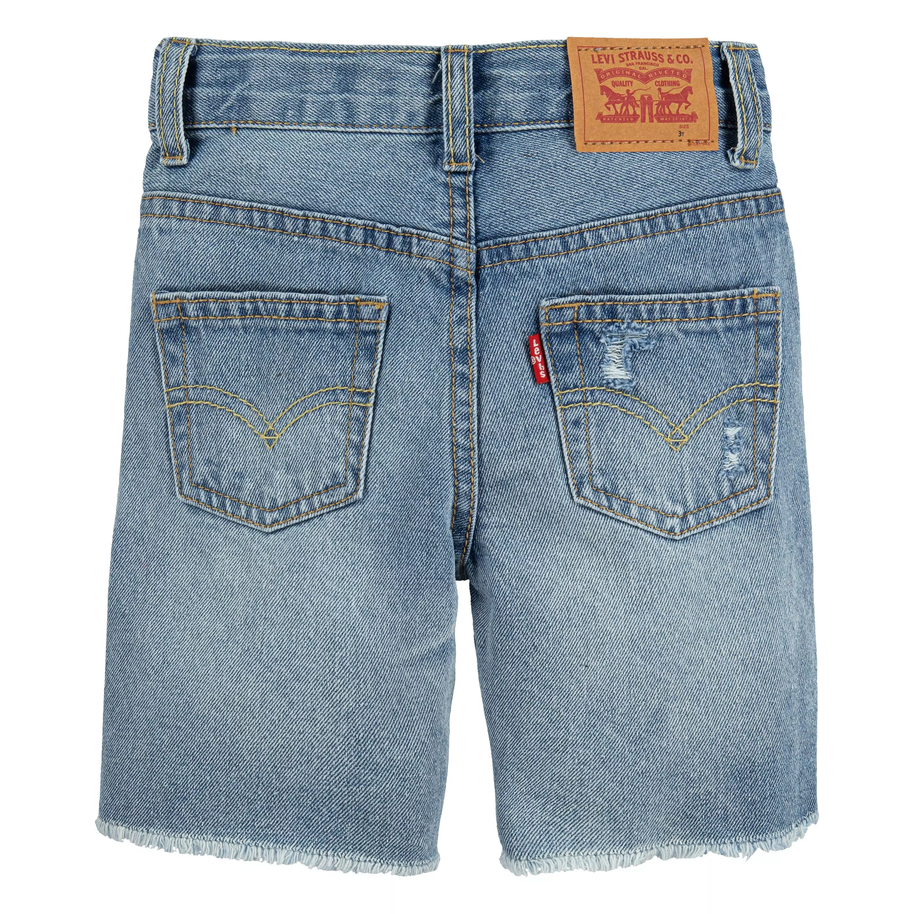 Levi's Toddler Boys' 511 Slim Fit Light Wash Denim Shorts - AS SHOWN