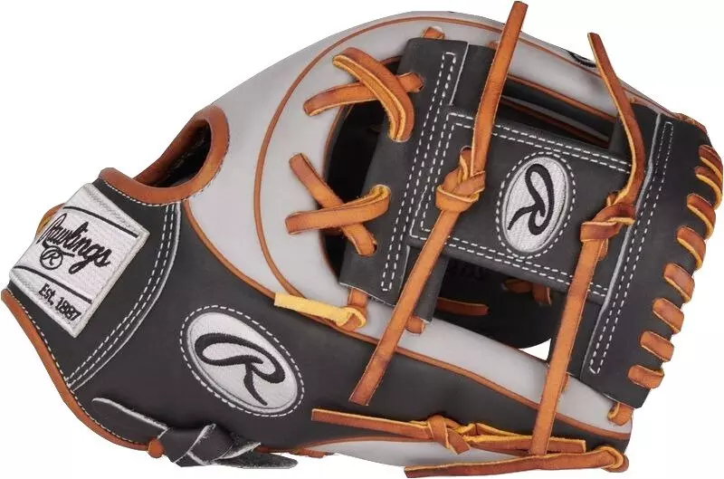 Rawlings Heart of the Hide 11.5" ContoUR Fit Infield Baseball Glove RHT - BLACK