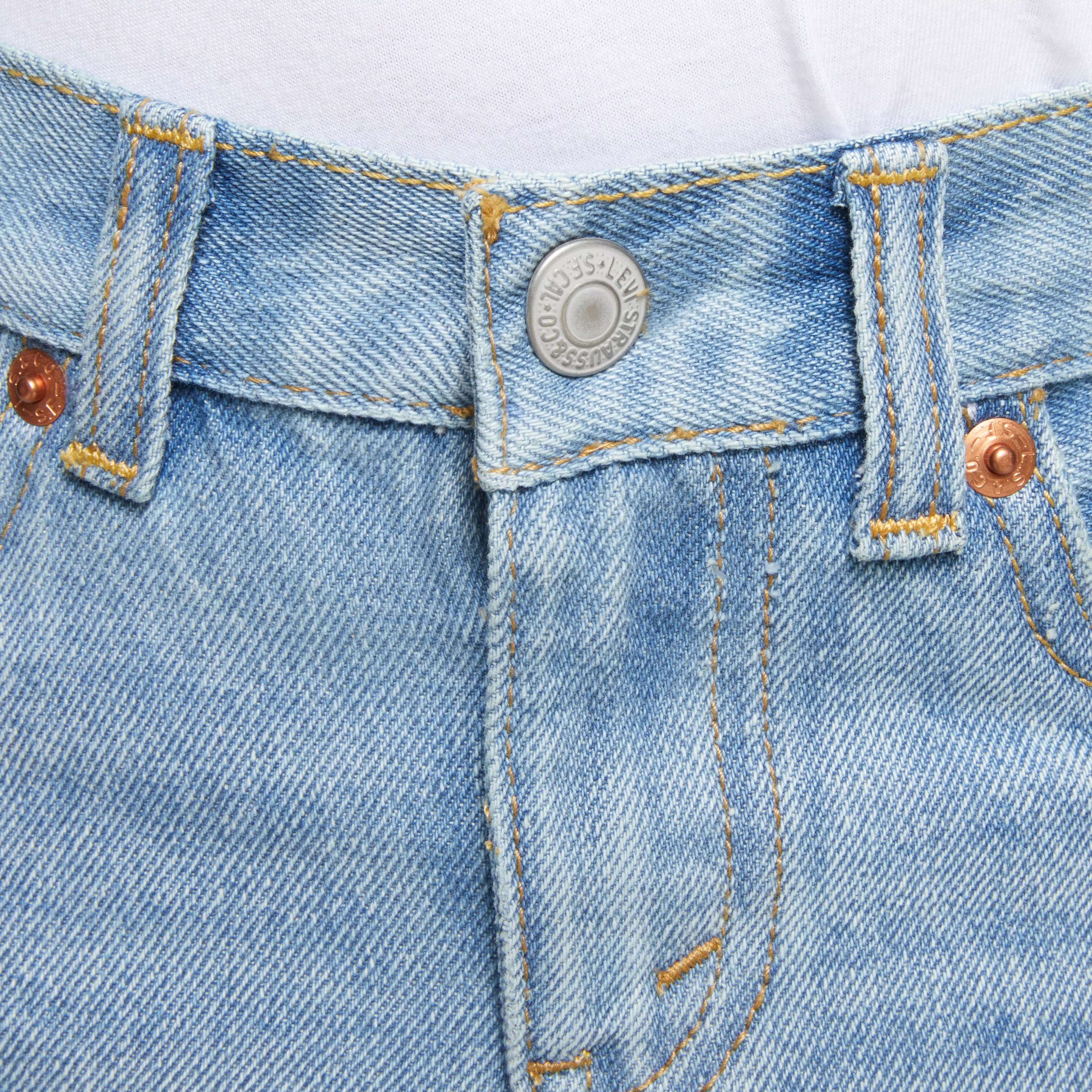 Levi's Little Boys' 511 Slim Fit Light Denim Shorts - AS SHOWN