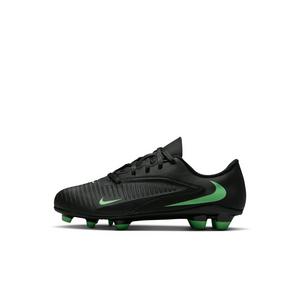 Nike Phantom 6 Low Club MG "Black/Black/Illusion Green" Preschool Kids' Soccer Cleat
