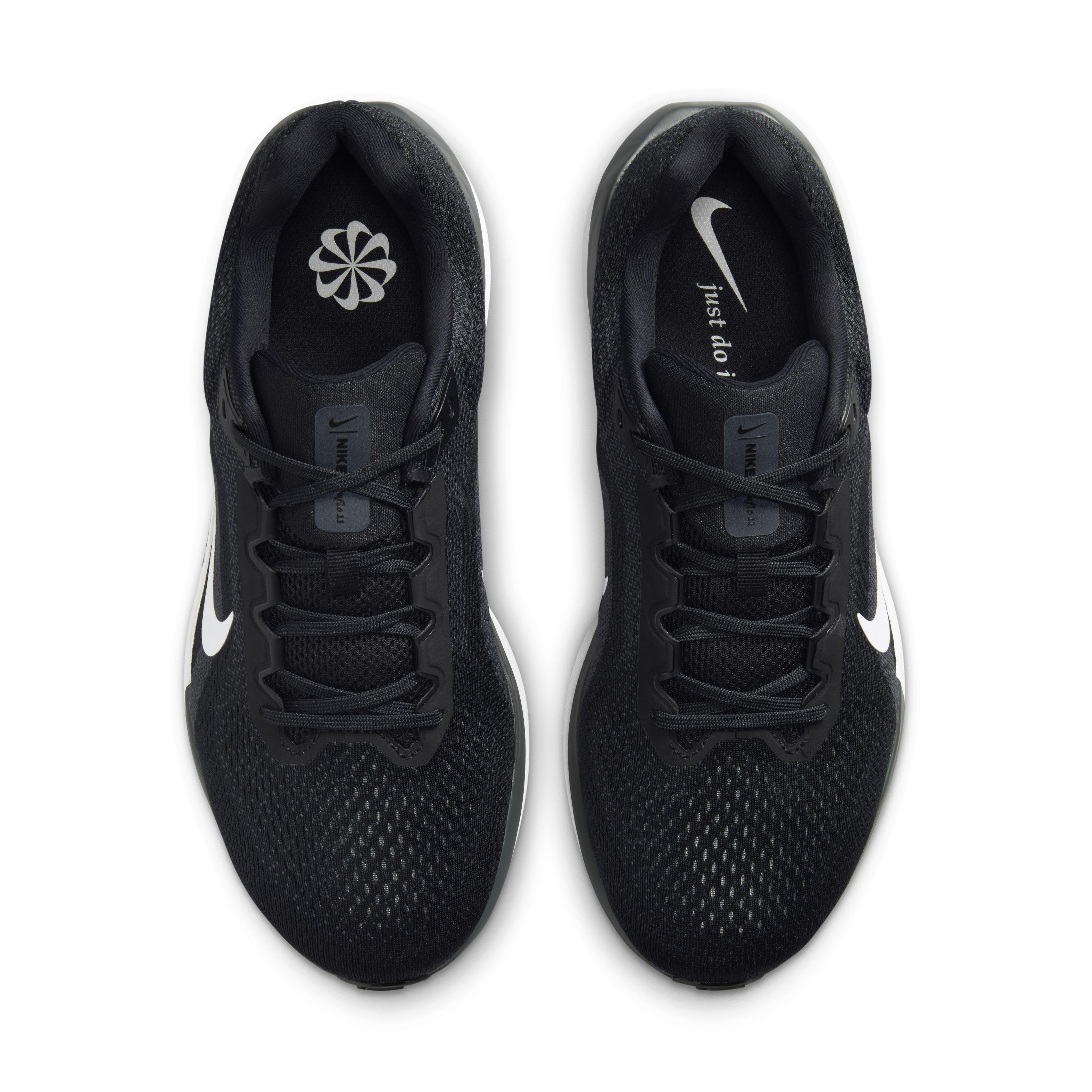 Nike Winflo 11 "Black/Anthracite/Cool Grey/White" Women's Running Shoe - BLACK/ANTHRACITE/GREY/WHITE Thumbnail View 4