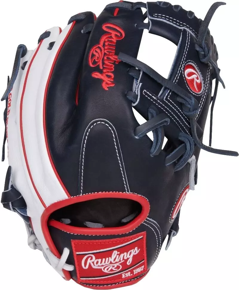 Rawlings Heart of the Hide 11.5" HOH ContoUR Fit Infield Baseball Glove RHT - NAVY