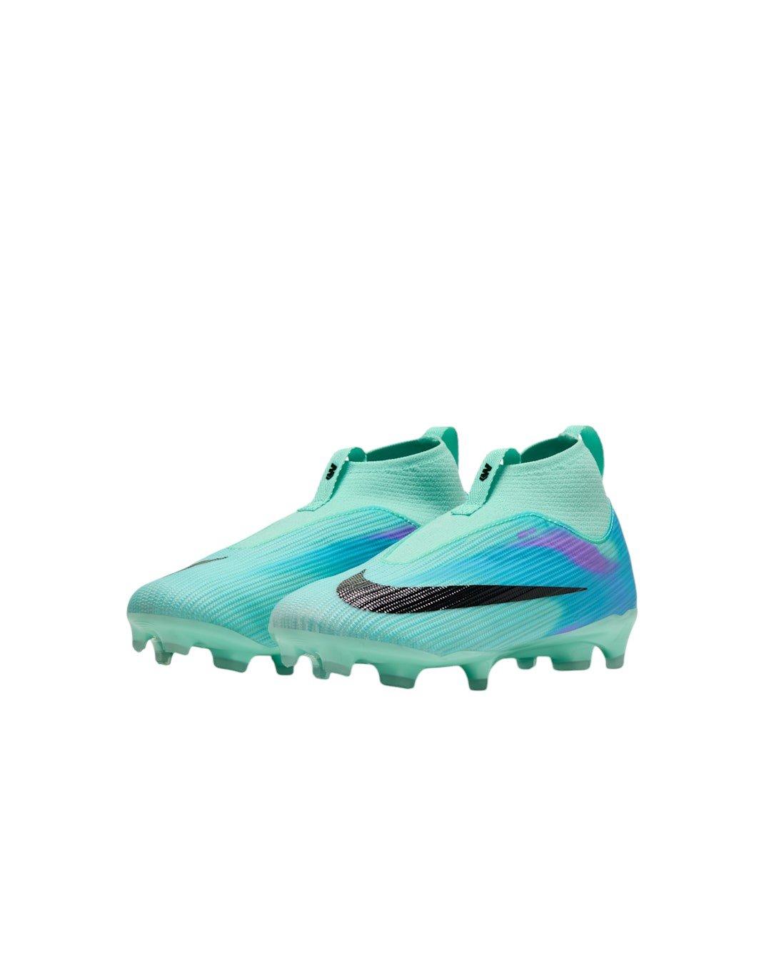 Nike Mercurial Superfly 11 Academy MG "Green Glow/Black" Preschool Kids' Soccer Cleat - GREEN/BLACK