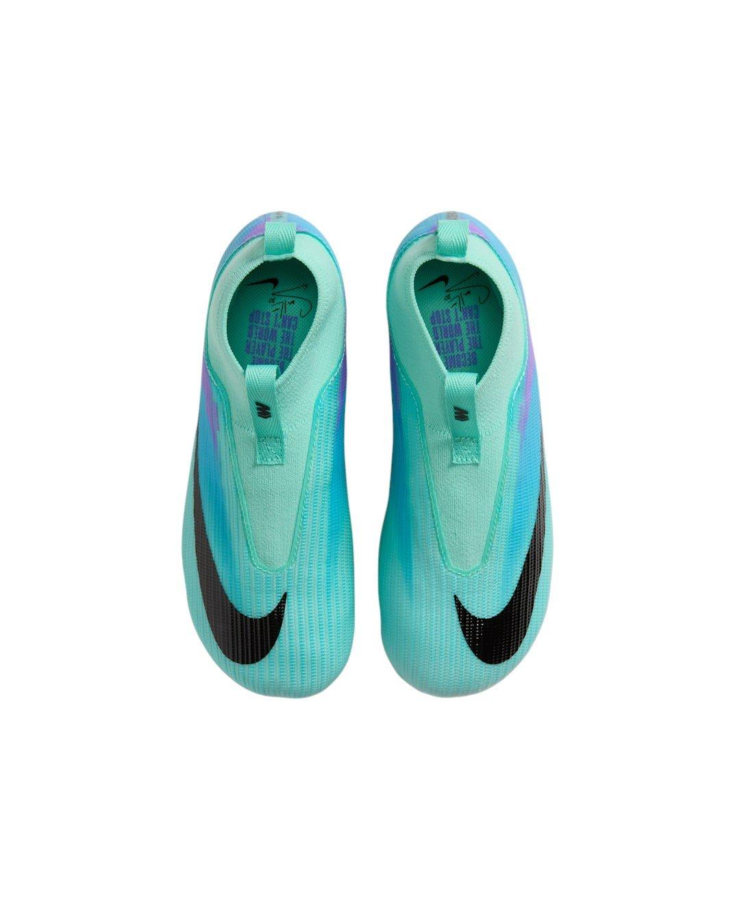 Nike Mercurial Superfly 11 Academy MG "Green Glow/Black" Preschool Kids' Soccer Cleat - GREEN/BLACK