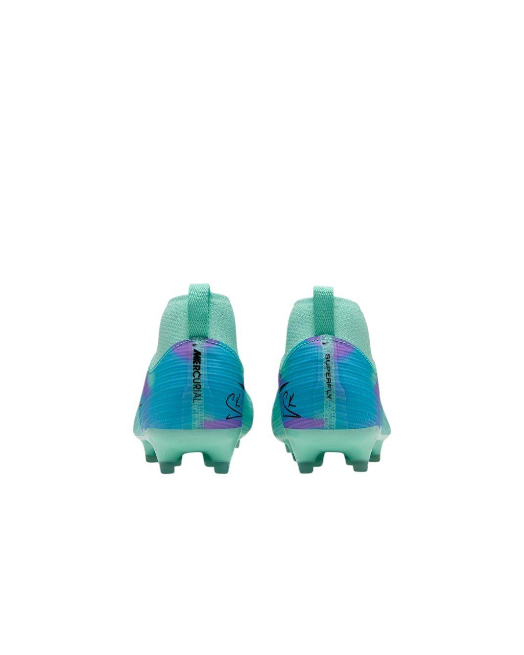 Nike Mercurial Superfly 11 Academy MG "Green Glow/Black" Preschool Kids' Soccer Cleat - GREEN/BLACK