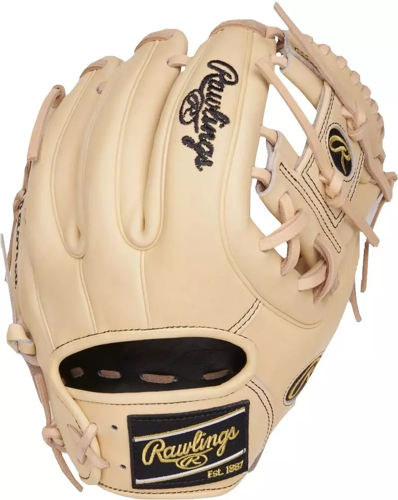 Rawlings Heart of the Hide 11.25" I-Web Infield Baseball Glove RHT - CAMEL