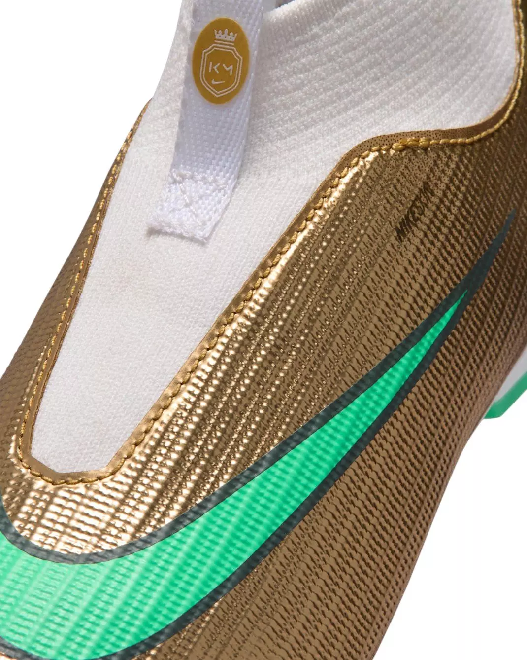 Nike Mercurial Superfly 11 Academy MG "Metallic Gold/Green Glow" Preschool Kids' Soccer Cleat - GOLD/GREEN