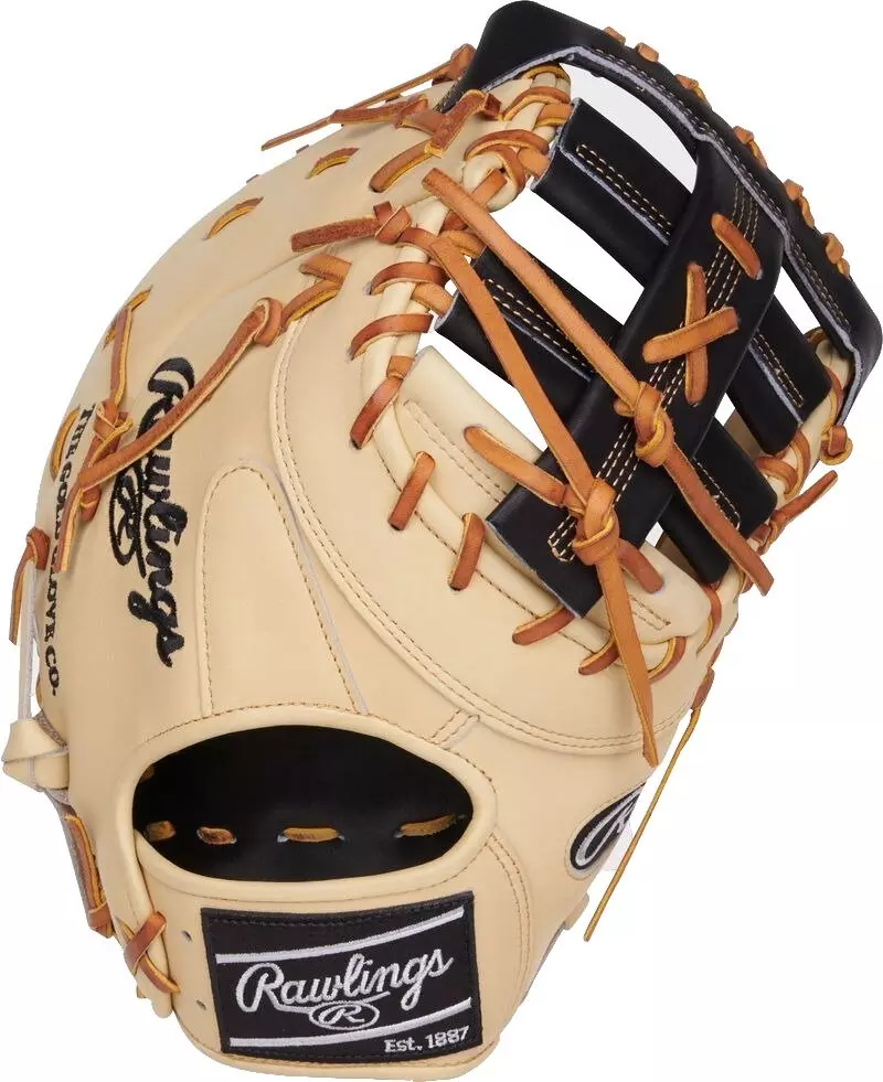 Rawlings Heart of the Hide 13" 1st Base Baseball Mitt RHT - CAMEL