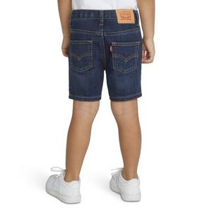 Levi's Toddler Boys' Performance 511 Slim Fit Medium Wash Blown Away Denim Shorts
