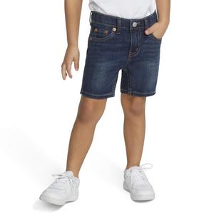 Levi's Toddler Boys' Performance 511 Slim Fit Medium Wash Blown Away Denim Shorts