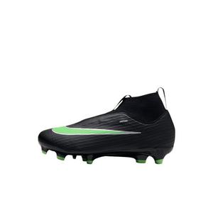 Nike Mercurial Superfly 11 Academy MG "Black/Black/Illusion Green" Preschool Kids' Soccer Cleat - BLACK/BLACK/GREEN