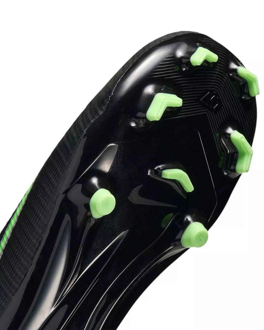 Nike Mercurial Superfly 11 Academy MG "Black/Black/Illusion Green" Preschool Kids' Soccer Cleat - BLACK/BLACK/GREEN