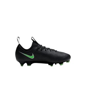 Nike Mercurial Vapor 17 Academy MG "Black/Black/Illusion Green" Preschool Kids' Soccer Cleat - BLACK/BLACK/GREEN
